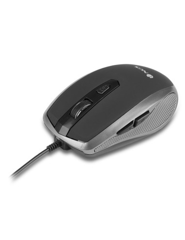 NGS Tick Silver ratón Oficina mano derecha USB tipo A Óptico 1600 DPI