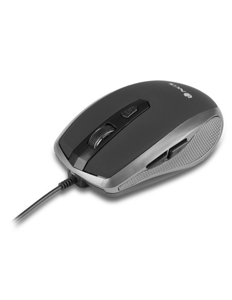 NGS Tick Silver ratón Oficina mano derecha USB tipo A Óptico 1600 DPI