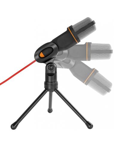 MICROFONO PHOENIX MULTIMEDIA PHPODCASTSTUDIO JACK 3.5MM