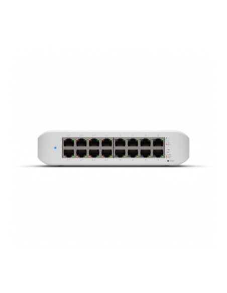 Ubiquiti UniFi Switch Lite 16 PoE L2 Gigabit Ethernet (10 100 1000) Energía sobre Ethernet (PoE) Blanco