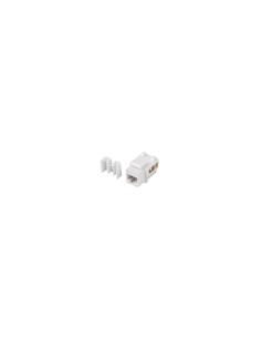 CONECTOR LANBERG KEYSTONE RJ45 HEMBRA EXTERNO LSA INTERNO UTP CAT 6 90Âº PARA CABLES 22 26AWG KSU6-1090