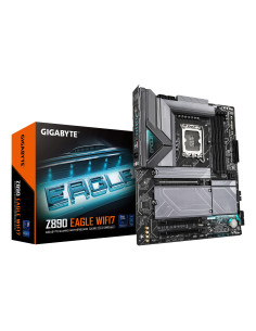 GIGABYTE Placa base Z890 EAGLE WIFI7 - Compatible con CPUs Intel Core Ultra (Serie 2), VRM de 14+1+2 fases, hasta 8800MHz DDR5
