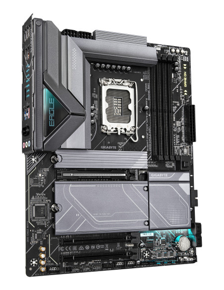 GIGABYTE Placa base Z890 EAGLE WIFI7 - Compatible con CPUs Intel Core Ultra (Serie 2), VRM de 14+1+2 fases, hasta 8800MHz DDR5