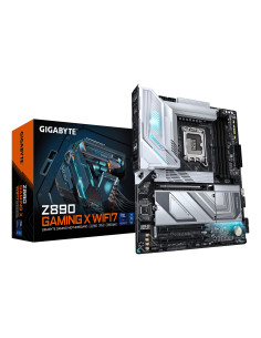 GIGABYTE Placa base Z890 GAMING X WIFI7 - Compatible con CPUs Intel Core Ultra (Serie 2), VRM de 16+1+2 fases, hasta 8800MHz
