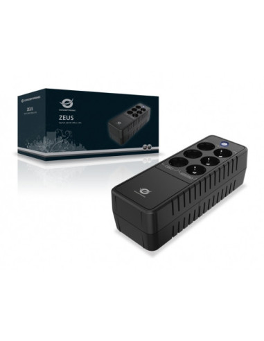 Conceptronic ZEUS05E sistema de alimentación ininterrumpida (UPS) En espera (Fuera de línea) o Standby (Offline) 0,65 kVA 360 W