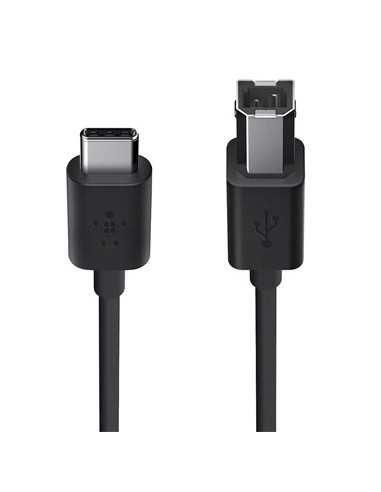 Belkin F2CU035BT06-BLK cable USB USB 2.0 1,83 m USB B USB C Negro
