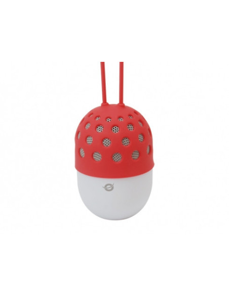 Conceptronic CSPKBTWPHLR altavoz portátil o de fiesta Rojo, Blanco 3 W