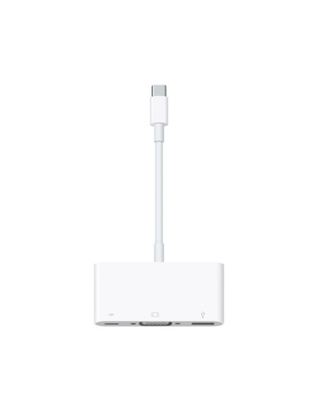 Apple MJ1L2ZM A base para portátil y replicador de puertos Blanco