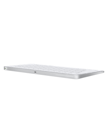 Apple Magic teclado Universal USB + Bluetooth Español Aluminio, Blanco