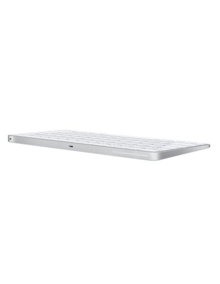 Apple Magic teclado Universal USB + Bluetooth Español Aluminio, Blanco