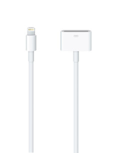 Apple MD824ZM A cable de conector Lightning 0,2 m Blanco