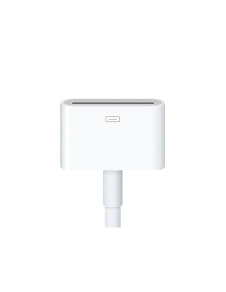 Apple MD824ZM A cable de conector Lightning 0,2 m Blanco