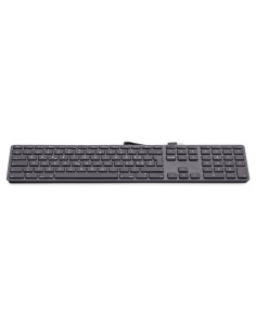 LMP KB-1243 teclado Hogar USB QWERTY Español Gris
