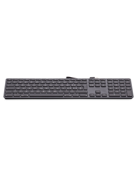 LMP KB-1243 teclado Hogar USB QWERTY Español Gris