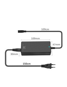 Ewent EW3965 adaptador e inversor de corriente Interior 65 W Negro 2