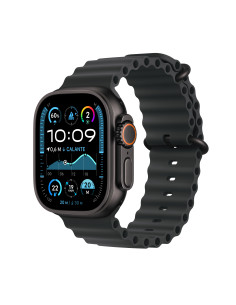 Apple Watch Ultra 2 OLED 49 mm Digital 410 x 502 Pixeles Pantalla táctil 4G Negro Wifi GPS (satélite)