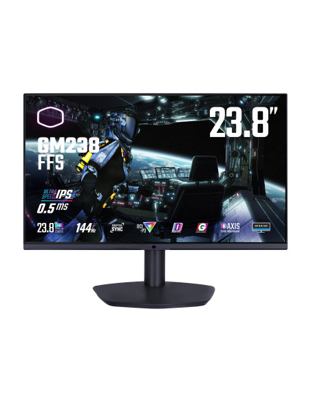 Cooler Master Gaming GM238-FFS pantalla para PC 60,5 cm (23.8") 1920 x 1080 Pixeles Full HD LED Negro