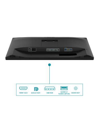 AOC V5 CU34V5C BK pantalla para PC 86,4 cm (34") 3440 x 1440 Pixeles Wide Quad HD LED Negro