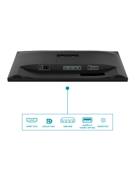 AOC V5 CU34V5C BK pantalla para PC 86,4 cm (34") 3440 x 1440 Pixeles Wide Quad HD LED Negro