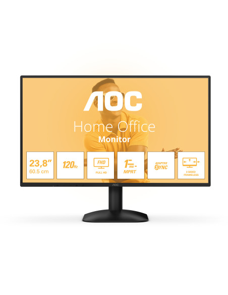 AOC 24B31H pantalla para PC 60,5 cm (23.8") 1920 x 1080 Pixeles Full HD Negro