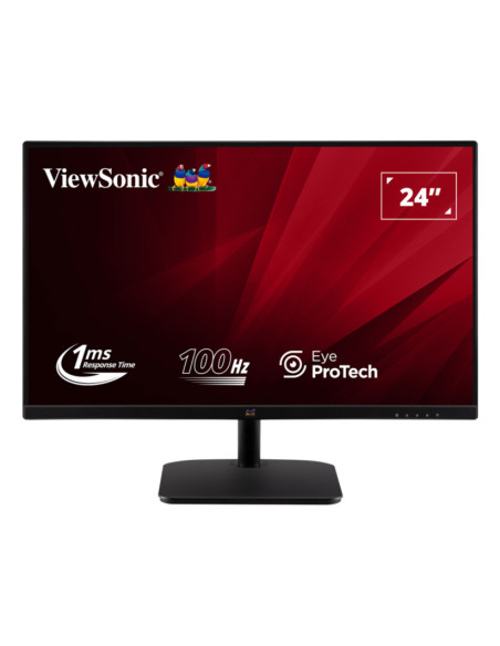 Viewsonic VA2432-H-2 pantalla para PC 61 cm (24") 1920 x 1080 Pixeles Full HD LED Negro