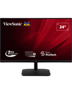 Viewsonic Value Series VA2432-MHD-3 pantalla para PC 61 cm (24") 1920 x 1080 Pixeles Full HD LED Negro