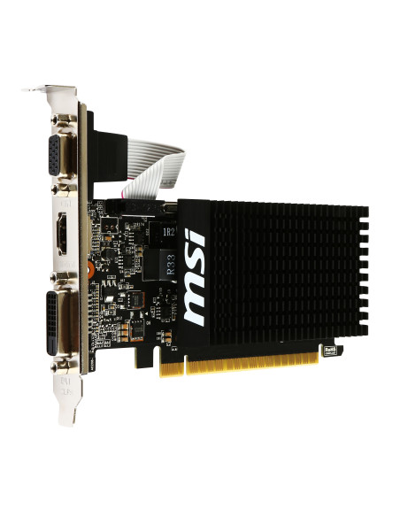 MSI GT 710 2GD3H LP tarjeta gráfica NVIDIA GeForce GT 710 2 GB GDDR3