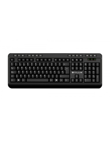 TALIUS KB503 teclado Oficina USB QWERTY Inglés, Español Negro