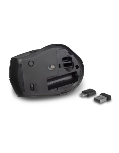 Ewent EW3245 ratón Oficina mano derecha RF inalámbrico Óptico 2400 DPI