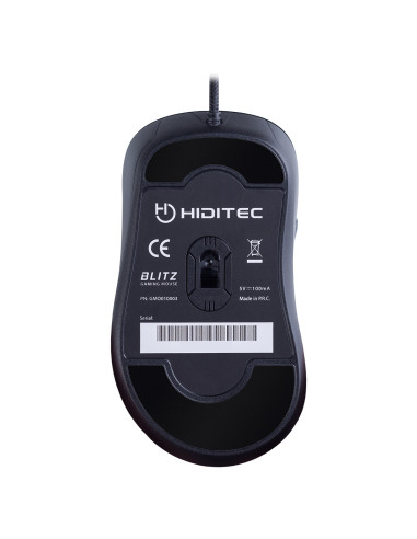 Hiditec Blitz ratón Juego mano derecha USB tipo A IR LED 3500 DPI