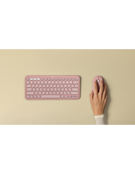 Logitech 910-007014 ratón Viajes Ambidextro RF Wireless + Bluetooth Óptico 4000 DPI