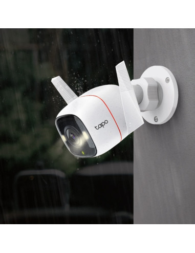 TP-Link Tapo C320WS Bala (forma) Cámara de seguridad IP Interior y exterior 2160 x 1440 Pixeles Pared