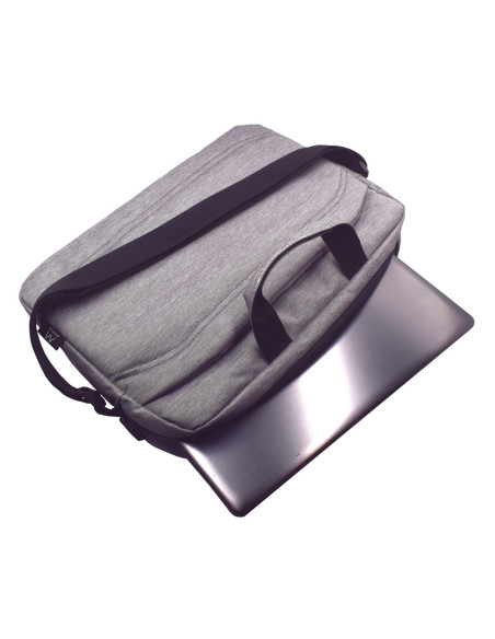 Ewent EW2517 maletines para portátil 39,6 cm (15.6") Maletín Gris
