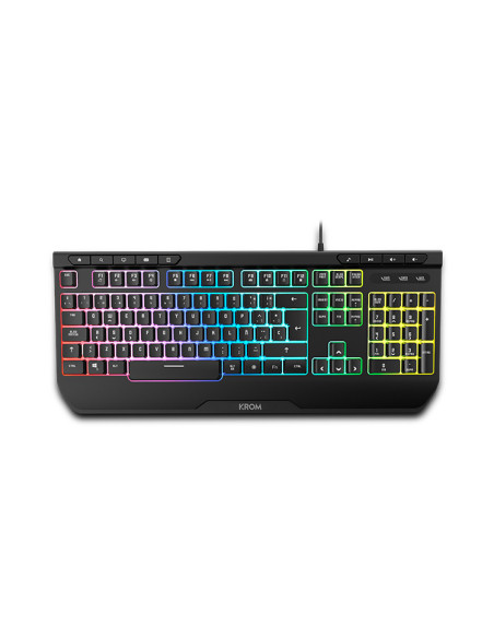 Krom Kenya teclado Ratón incluido Juego USB Negro