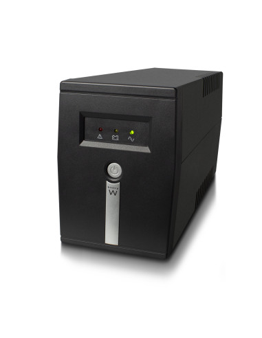 Ewent EW3946 sistema de alimentación ininterrumpida (UPS) Línea interactiva 0,6 kVA 360 W 1 salidas AC