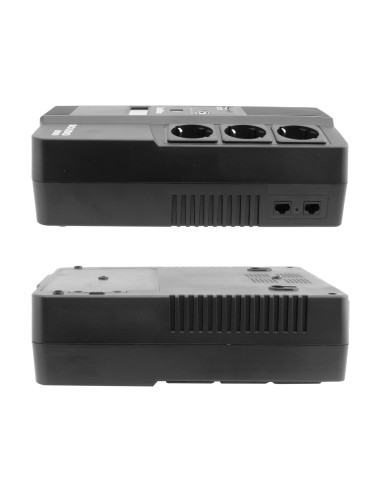 CoolBox SAI SCUDO3 800VA 480W 3+3 SCHUKOS + SOFTWARE