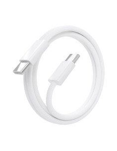 AISENS Cable USB 2.0 3A 60W Apple, tipo USB-C M-USB-C M, Blanco, 1.0m 2