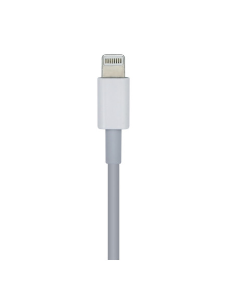 AISENS Cable USB 2.0 USB-С A Lightning PD 2A, Lightning M-USB-С M, Blanco, 1.0m