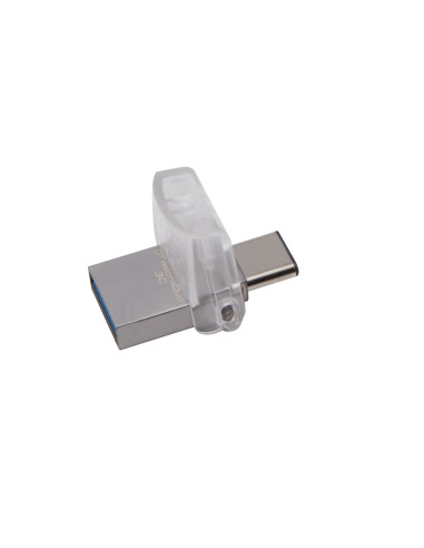 Kingston Technology DataTraveler microDuo 3C 64GB unidad flash USB USB Type-A   USB Type-C 3.2 Gen 1 (3.1 Gen 1) Negro