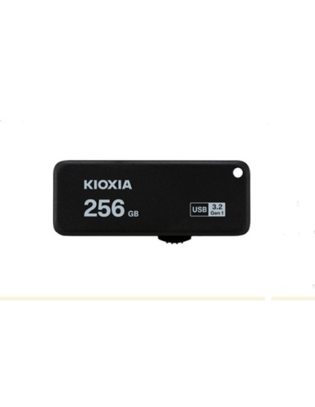Kioxia TransMemory U365 unidad flash USB 256 GB USB tipo A 3.2 Gen 1 (3.1 Gen 1) Negro