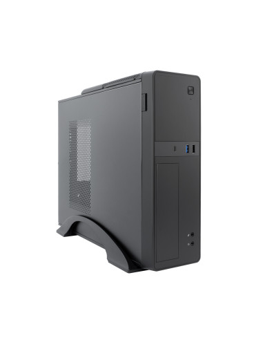 CoolBox CAJA MATX SLIM T310 USB-C 3.2 GEN1 + MULTILECTOR SD FTE.B500GR-S 500W