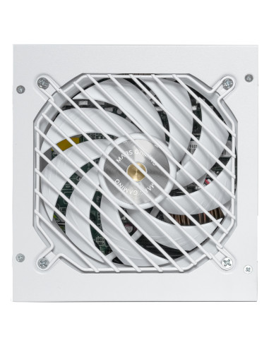 Mars Gaming MPB650SIW unidad de fuente de alimentación 650 W 24-pin ATX ATX Blanco