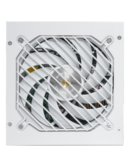 Mars Gaming MPB650SIW unidad de fuente de alimentación 650 W 24-pin ATX ATX Blanco