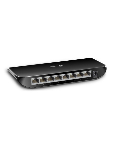 TP-Link TL-SG1008D No administrado Gigabit Ethernet (10 100 1000) Negro