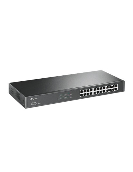 TP-Link TL-SG1024 No administrado Gigabit Ethernet (10 100 1000) 1U Negro