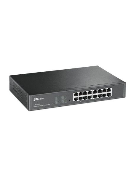 TP-Link TL-SG1016DE Gestionado L2 Gigabit Ethernet (10 100 1000) 1U Negro