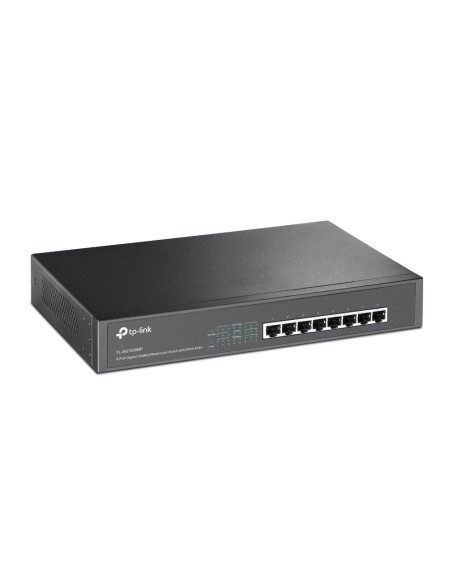 TP-Link TL-SG1008MP No administrado Gigabit Ethernet (10 100 1000) Energía sobre Ethernet (PoE) 1U Negro