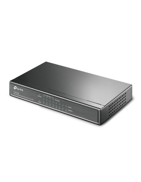 TP-Link TL-SG1008P Gestionado Gigabit Ethernet (10 100 1000) Energía sobre Ethernet (PoE) Gris