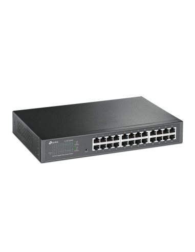 TP-Link TL-SG1024DE Gestionado L2 Gigabit Ethernet (10 100 1000) 1U Negro