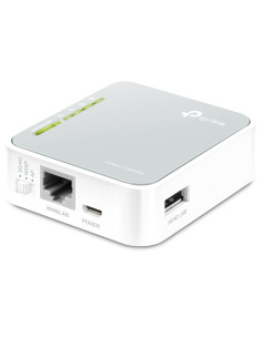 TP-Link TL-MR3020 router inalámbrico Ethernet rápido Banda única (2,4 GHz) Gris, Blanco 2